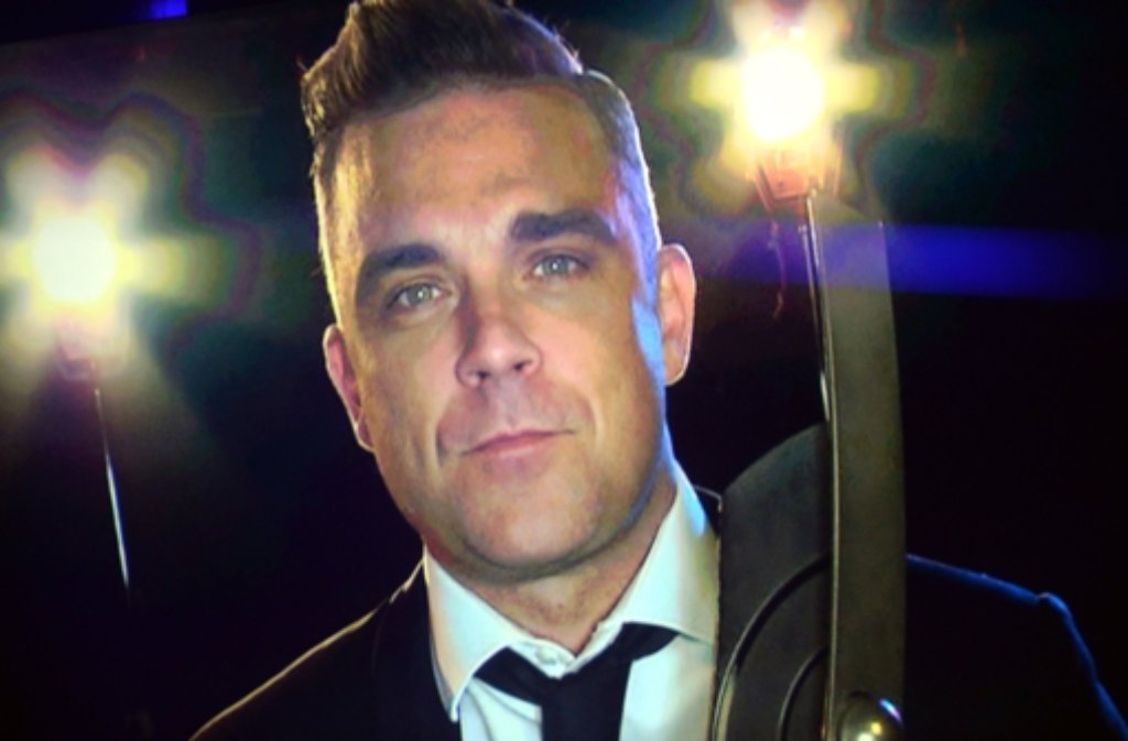 Leider nur zugeschaltet: Robbie Williams (Echo Künstler Rock/Pop International)