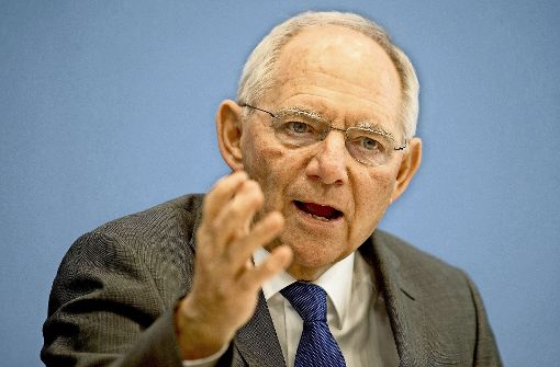 Finanzminister Schäuble hat eine milliardenschwere Rücklage angelegt Foto: dpa