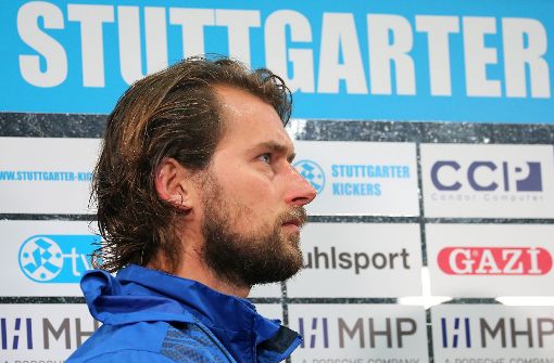 Die Tage von Tomasz Kaczmarek bei den Stuttgarter Kickers sind vorbei: Der Trainer musste seinen Spind im ADM-Sportpark räumen. Foto: Baumann