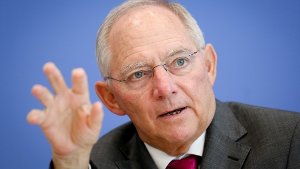 Seit 42 Jahren im Parlament. Wolfgang Schäuble (CDU) Foto: dpa