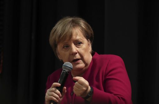 Angela Merkel glaubt nicht an eine baldige EU-Vollmitgliedschaft der Türkei. Foto: AP