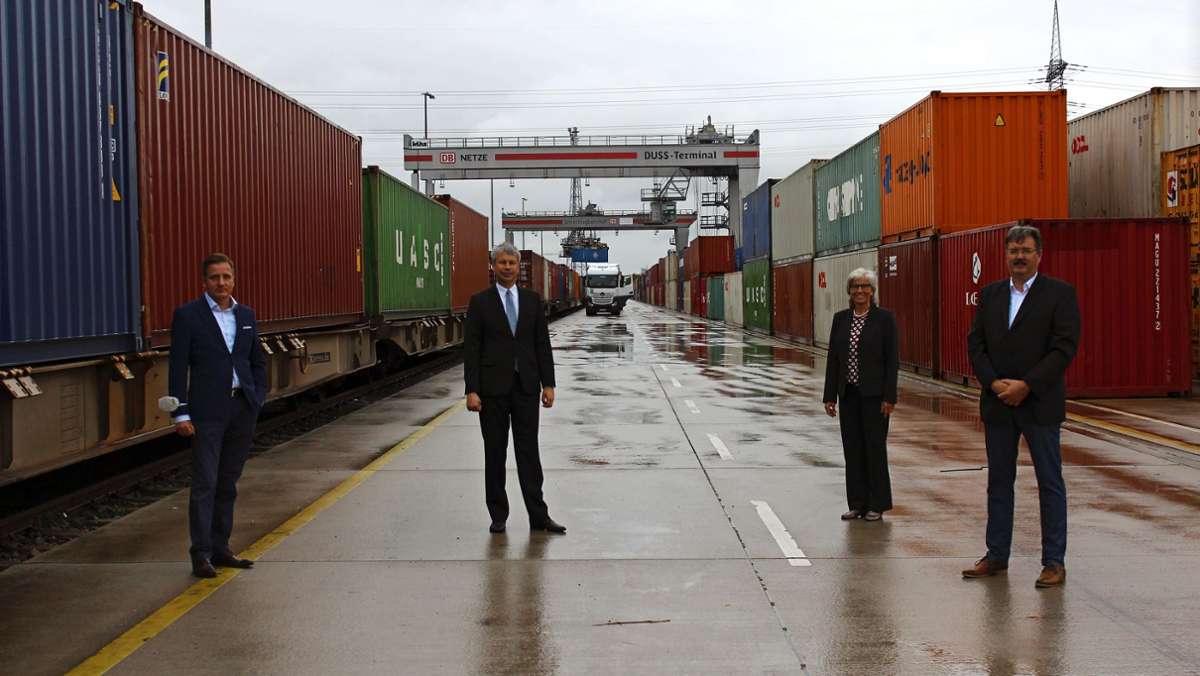 Kornwestheim: Mehr Kräne für den Containerbahnhof