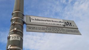 Hindenburgstraße wird zur „Schlotterbeckstraße“