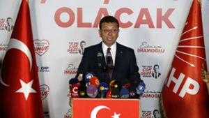 Ekrem Imamoglu hat am Sonntag auch im zweiten Anlauf die Bürgermeisterwahl in Istanbul gewonnen. Foto: dpa