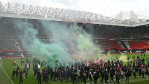 Manchester United-Fans stürmen Old Trafford