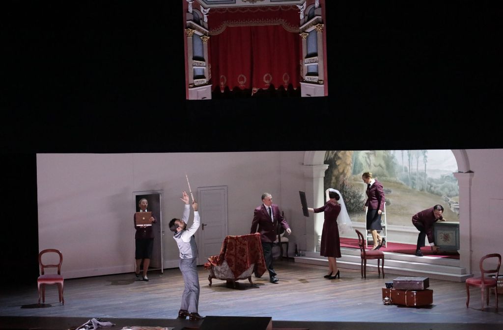 Eröffnung der neuen Spielzeit mit der Oper „Le nozze di Figaro“.