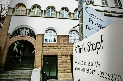 Die Klinik Stapf wird nach ihrer Schließung in Stuttgart keine neue Adresse mehr haben. Foto: Lichtgut/Leif Piechowski