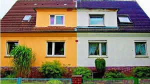Bunt oder doch lieber dezent: Hauseigentümer haben bei der Fassadenfarbe die Qual der Wahl. In manchen Gemeinden muss man sich die gewünschte Farbe jedoch genehmigen lassen. Foto: dpa