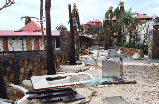 Die US-amerikanischen Virgin Islands wurden schwer von Hurrikan „Irma“ getroffen. Zu dieser Inselgruppe gehört auch „Necker Island“ von Milliardär Richard Branson. Foto: AFP