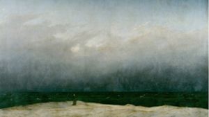 Beeindruckend bedrückend: Caspar David Friedrichs „Mönch am Meer“ (1808-1810). Foto: IMAGO/Heritage Images