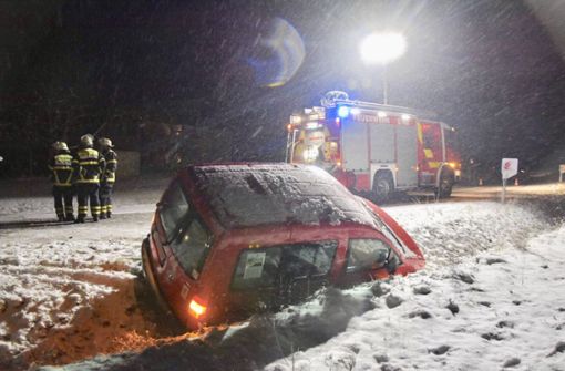 Verletzt wurde bei der Kollison in Wolfschlugen niemand. Foto: 7aktuell.de/Moritz Bassermann