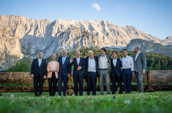 G7-Gipfel in Elmau 2022: Was dieses Foto so besonders macht