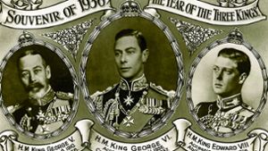 1936 –  das Jahr der drei Könige Foto: The Royal Household © Crown Copyright