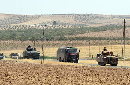 Die Türkei ist auf syrischem Staatsgebiet militärisch aktiv. Foto: AP