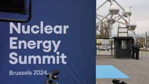 Die Teilnehmerinnen und Teilnehmer des internationalen Gipfeltreffens für Atomenergie haben sich nicht nur für den Bau neuer AKW, sondern auch für die Verlängerung der Lebenszeit bestehender Anlagen ausgesprochen. Foto: Nicolas Maeterlinck/Belga/dpa