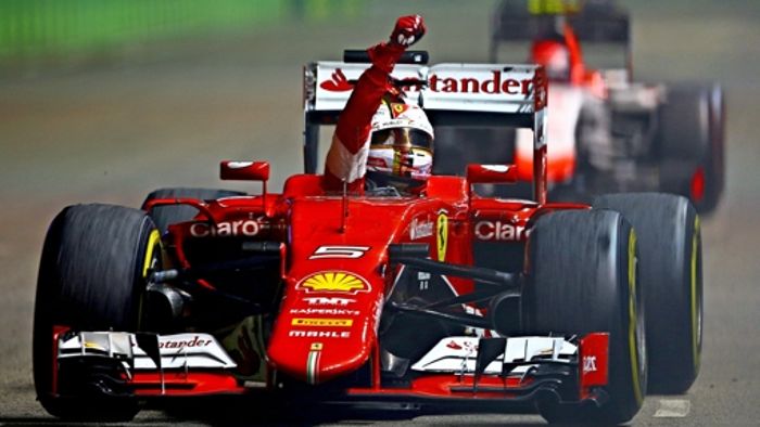 Vettel stellt Mercedes in den Schatten
