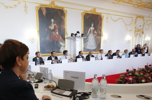 Die europäischen Regierungschefs treffen sich in Bratislava zum EU-Gipfel. Foto: EPA