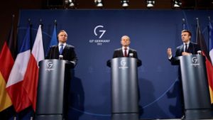 Scholz, Macron und Duda: Krieg in Europa verhindern