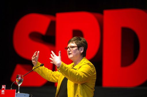 Auf die SPD-Landesvorsitzende Leni Breymaier kommen große Herausforderungen zu – es gibt erhebliche Meinungsunterschiede im Landesverband über die künftige Ausrichtung. Foto: dpa