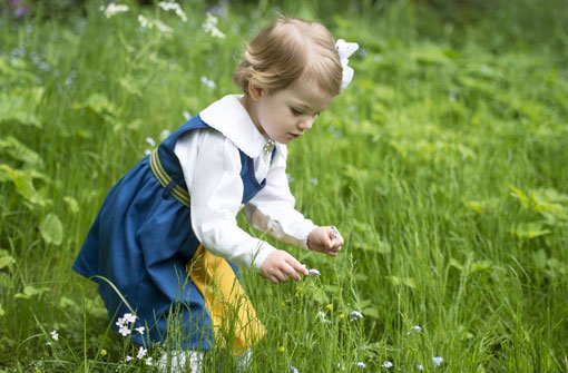 Die kleine Estelle von Schweden kommt am Montag in den Kindergarten. Foto: Kate Gabor, kungahuset.se