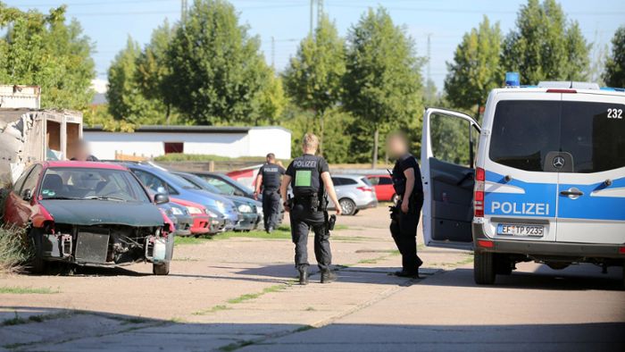 Polizei fahndet nach Messerstecher in Erfurt