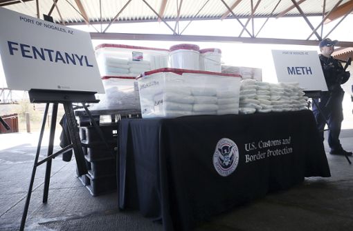 An der Grenze zu Mexiko haben die US-Behörden die Rekordmenge von 115 Kilogramm der tödlichen Droge Fentanyl entdeckt. Foto: Arizona Daily Star/AP