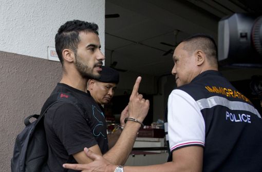 Seit November sitzt der Fußballer Hakim Al-Araibi in thailändischer Haft. Foto: AP