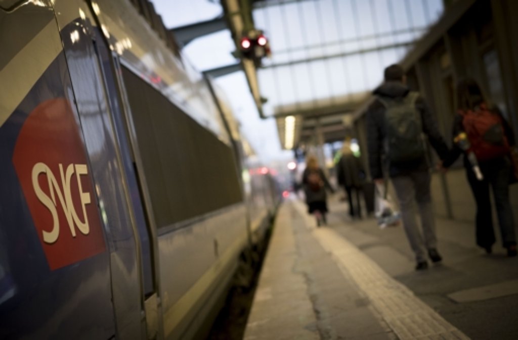 Auch am Samstag fuhr der TGV von Stuttgart nach Paris – ohne Verspätung