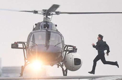 Tom Cruise bei den Dreharbeiten für „Mission: Impossible – Fallout“ Foto: dpa