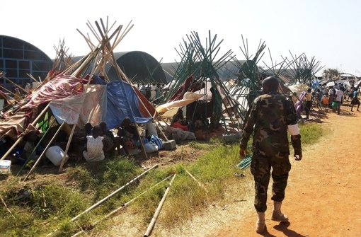 In den UN-Lagern im Südsudan wird der Platz knapp. Tausende kommen. Foto: UNMISS/dpa