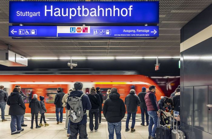 Behinderungen in Stuttgart: S-Bahn bleibt ohne Strom stehen
