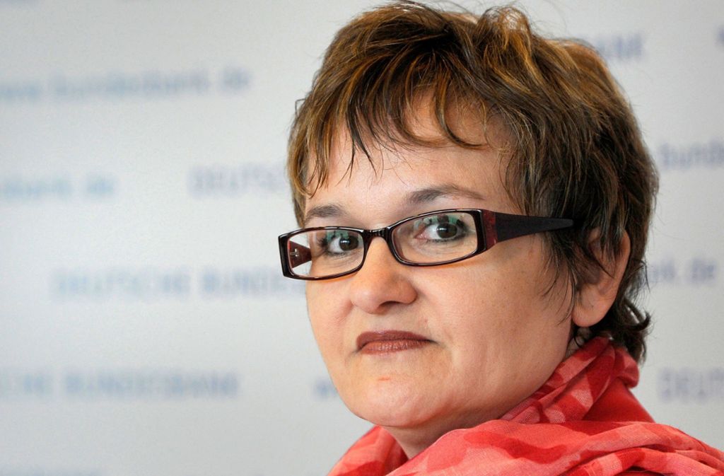Die deutsche EZB-Direktorin Sabine Lautenschläger hört Ende Oktober auf. Foto: dpa/Marc Tirl