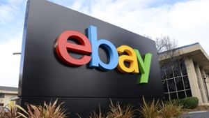 Das Logo von Ebay. Foto: dpa