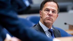 Die Koalition von Mark Rutte ist zerbrochen. Foto: AFP/LEX VAN LIESHOUT