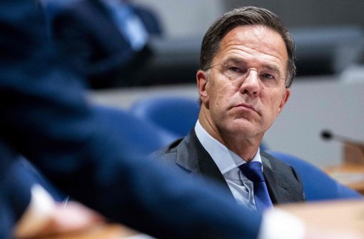 Die Koalition von Mark Rutte ist zerbrochen. Foto: AFP/LEX VAN LIESHOUT