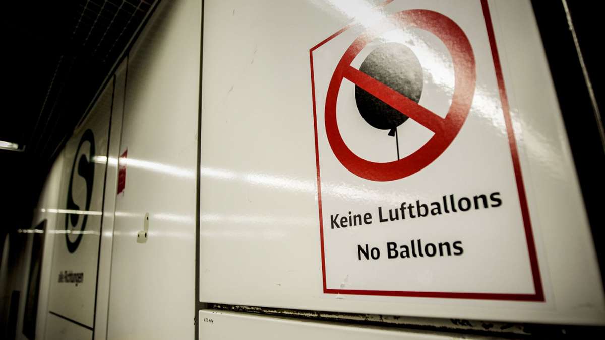 Zwei Vorfälle in Stuttgart: S-Bahn-Chaos: Woher die Luftballons stammen