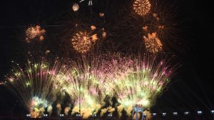 Ein Feuerwerk des Sports: Nicht nur in Pyeongchang gab es dieses Grund zum Feiern. Foto: AFP