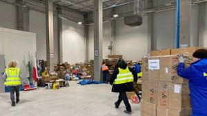 Hilfsgüter sind in Polen angekommen