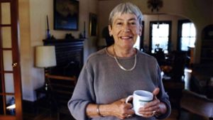 Die Schriftstellerin Ursula K. Le Guin in ihrem Haus in Portland Foto: dpa