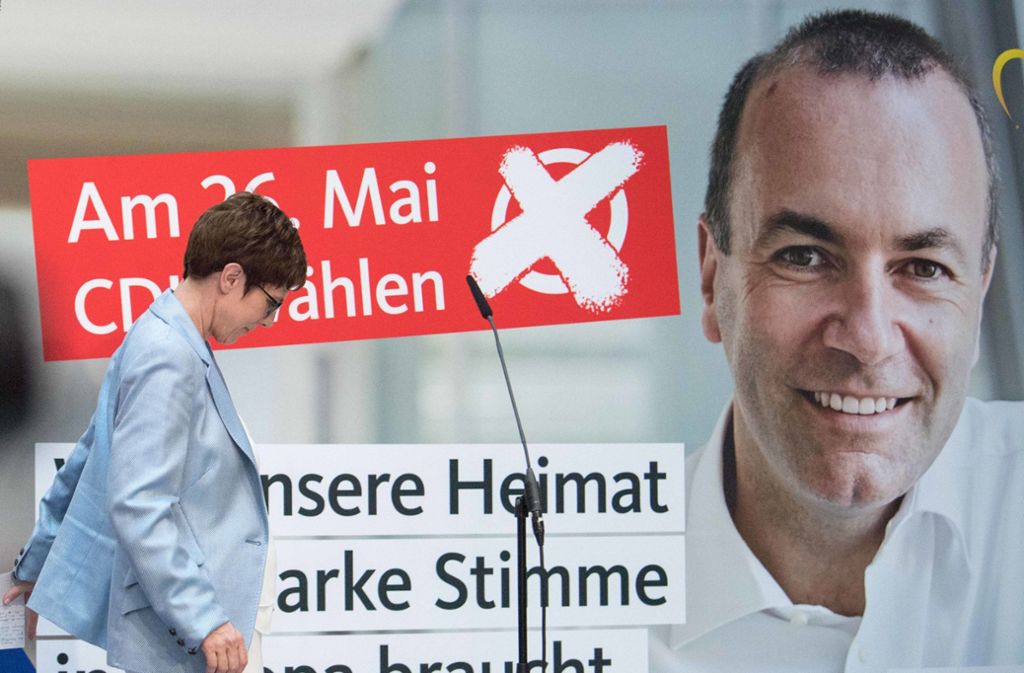 Die CDU sucht nach den Gründen für ihr schlechtes Abschneiden bei der Europawahl Foto: SvenSimon