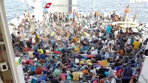 1400 Flüchtlinge gerettet