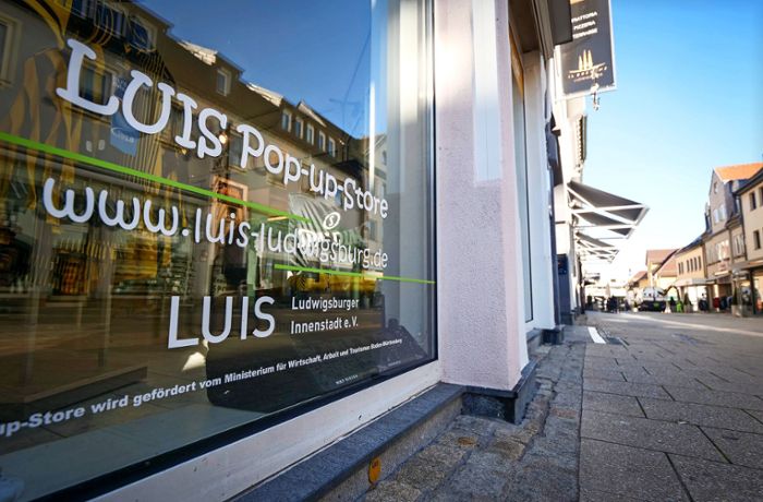 Neuer Pop-up-Store in Ludwigsburg: Mietfrei in bester Lage
