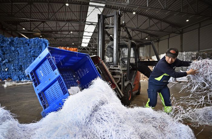Milliardengeschäft  Müll: Das geschieht bei Alba Süd in Waiblingen