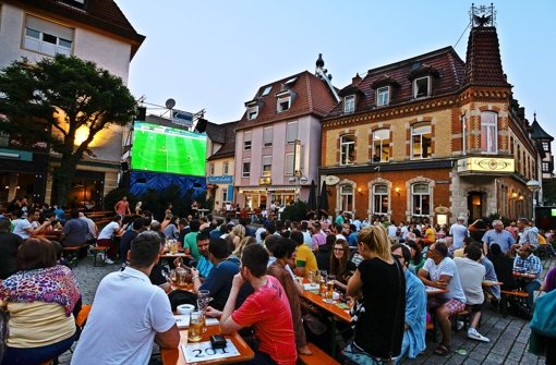 Bis auf den letzten Platz besetzt war der Wettbachplatz bei den Spielen der Weltmeisterschaft im Sommer vor zwei Jahren. Foto: factum/Archiv