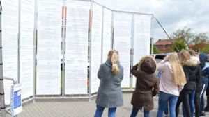 Das Kunstprojekt „Korrekturfahnen“ war auch im Landkreis Stendal zu sehen. Foto: Köperl/cf