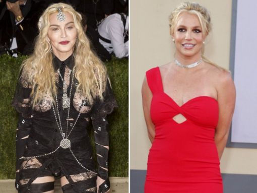 Madonna ist seit Jahren mit Britney Spears befreundet und besuchte auch deren Hochzeit mit Sam Asghari im Juni 2022. Foto: Ovidiu Hrubaru/Shutterstock / Tinseltown/Shutterstock