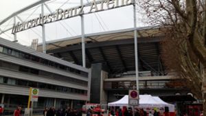 Spieltagsblog: Großes Spruchband der VfB-Fans