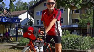 Mit Rad und einem Bein auf Deutschlandtour