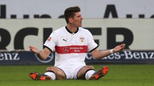 Kommt Mario Gomez beim VfB Stuttgart bis Sonntag wieder auf die Beine? Foto: Pressefoto Baumann