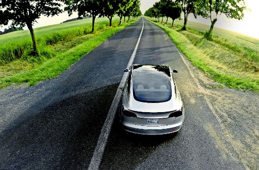 Der neue Tesla Model 3 wurde mehrere hunderttausend Mal vorbestellt. Foto: Tesla